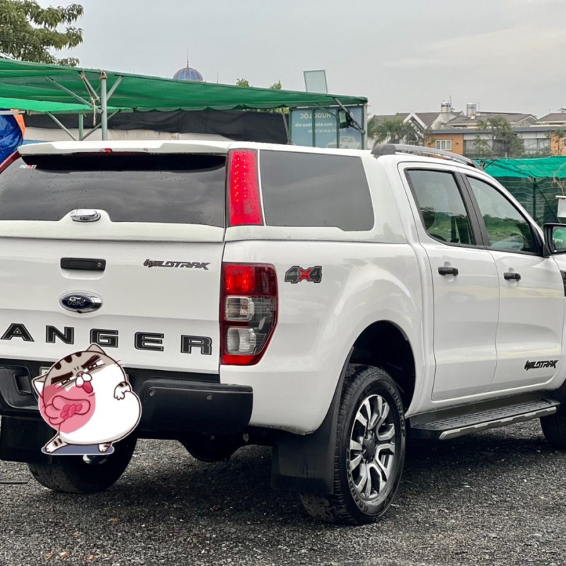 Ford Ranger Wildtrak 2.0 Biturbo 2019 màu trắng giá tốt