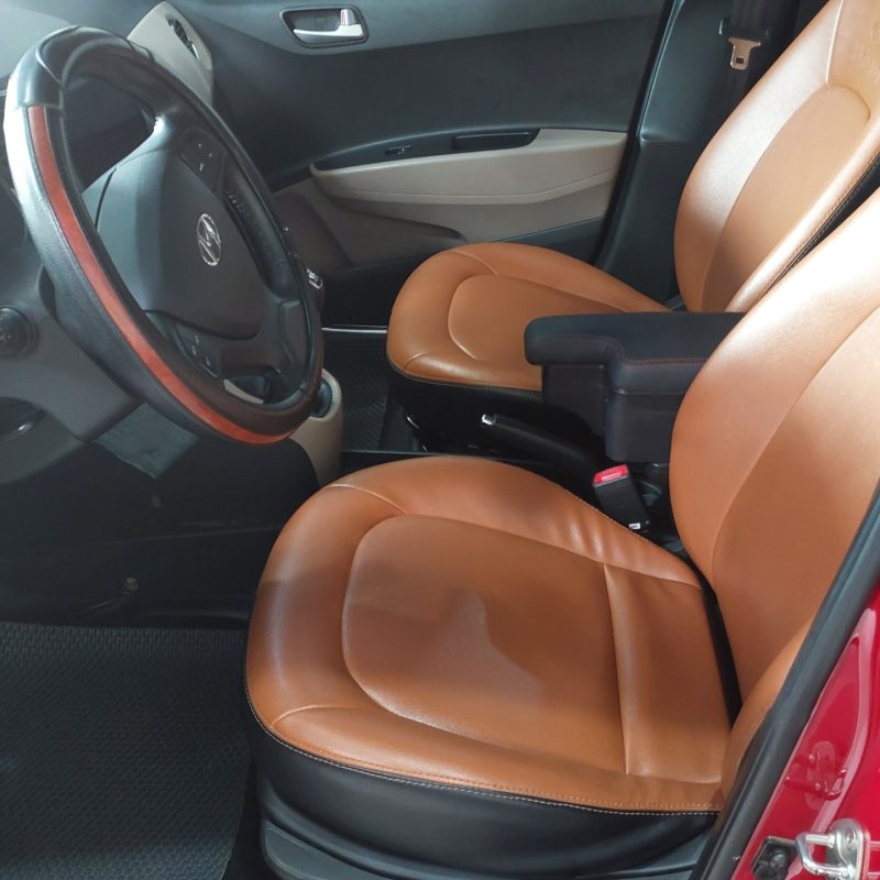 Hyundai i10 sedan số sàn 2018 màu đỏ xe gia đình giá tốt
