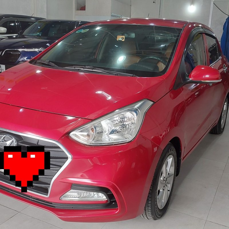 Hyundai i10 sedan số sàn 2018 màu đỏ xe gia đình giá tốt
