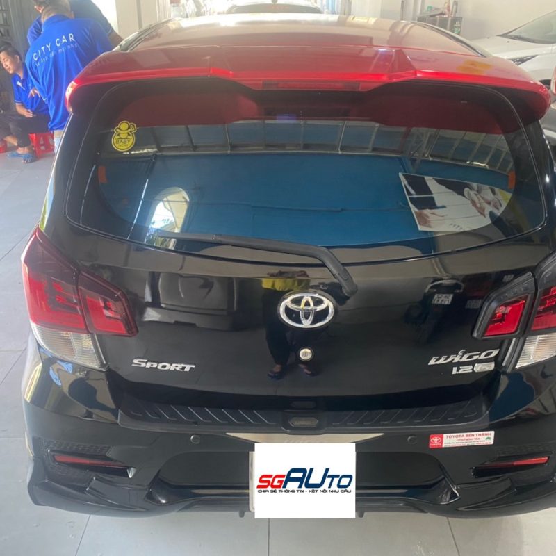 Toyota Wigo bản G số tự động 2018 gia đình sử dụng giá tốt