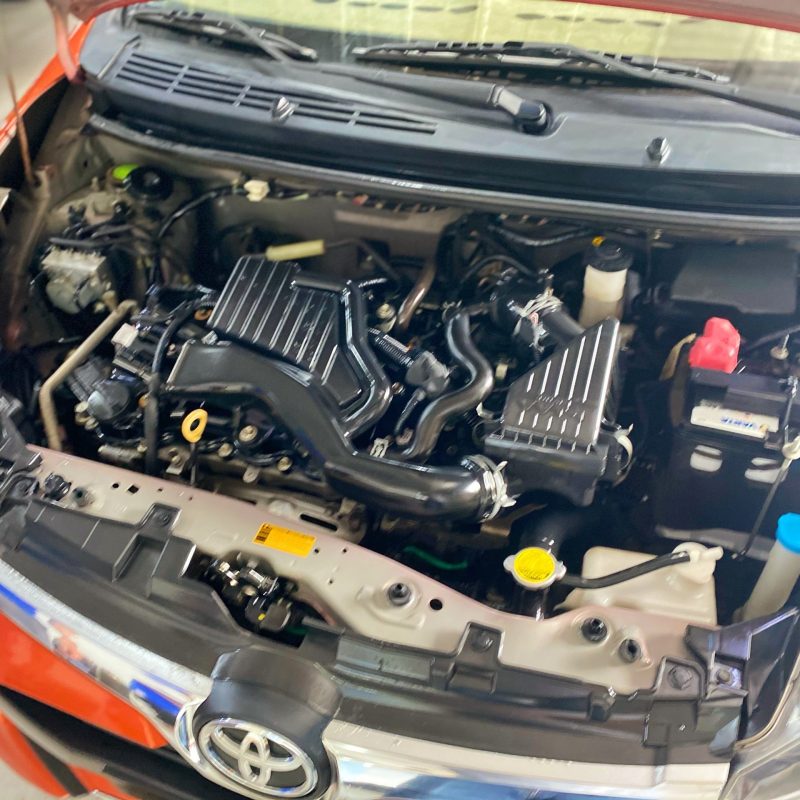 Toyota Wigo AT màu cam 2018 biển Sài Gòn giá tốt