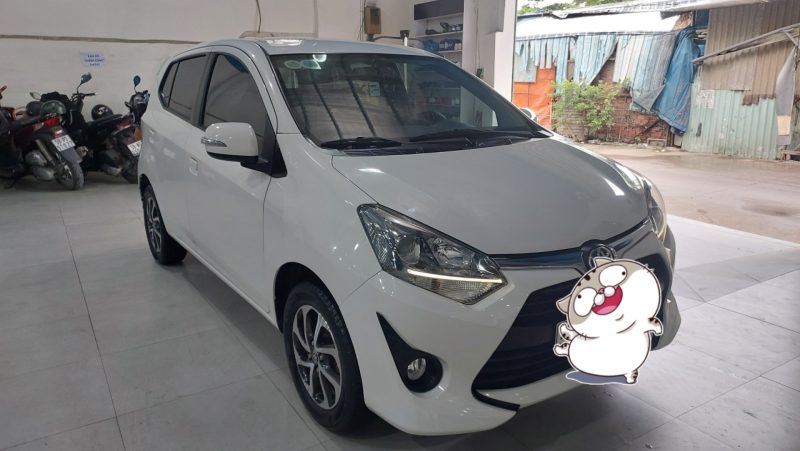 Toyota Wigo 1.2AT 2019 màu trắng xe gia đình giá tốt