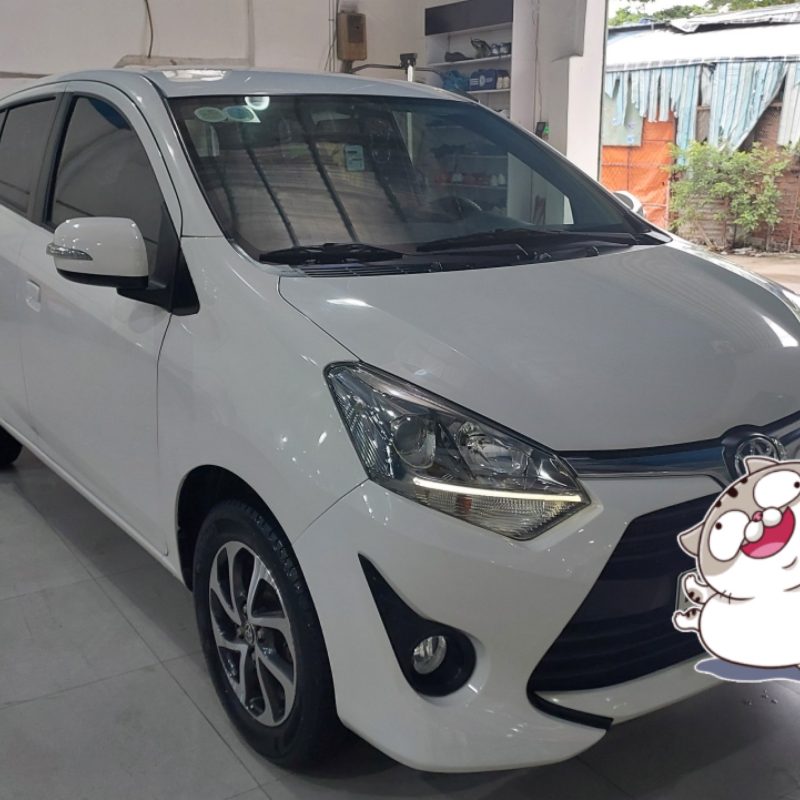 Toyota Wigo 1.2AT 2019 màu trắng xe gia đình giá tốt