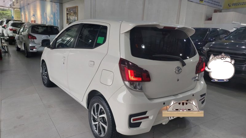 Toyota Wigo 1.2AT 2019 màu trắng xe gia đình giá tốt