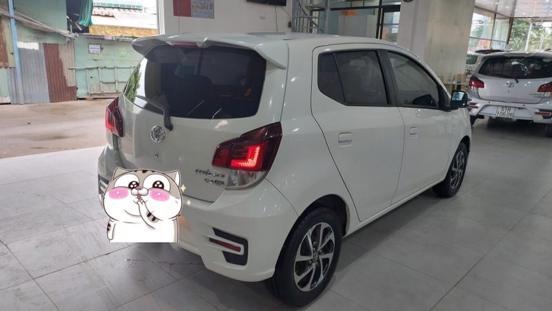 Toyota Wigo 1.2AT 2019 màu trắng xe gia đình giá tốt