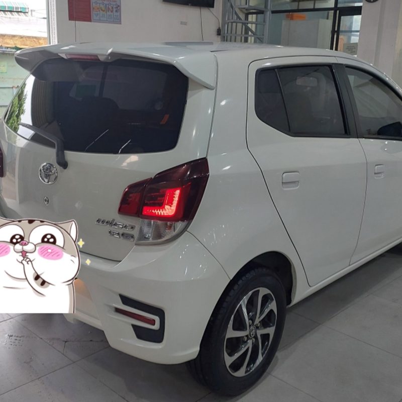 Toyota Wigo 1.2AT 2019 màu trắng xe gia đình giá tốt