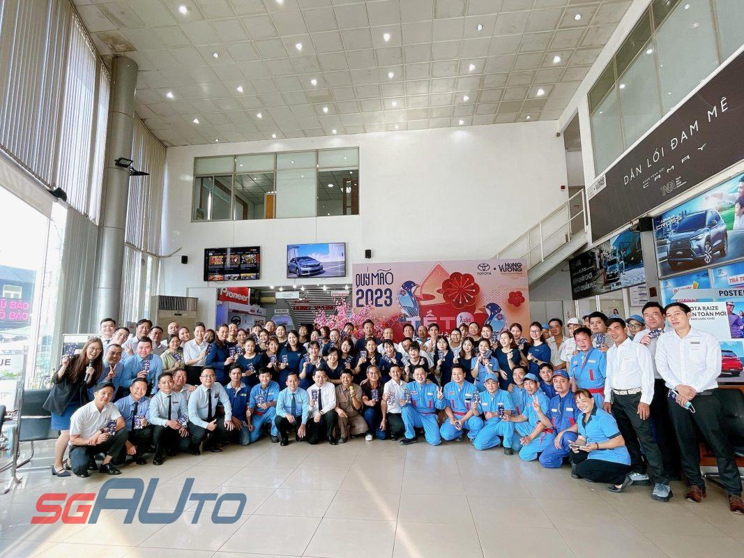 đội ngũ nhân sự hùng hậu của Toyota Hùng Vương