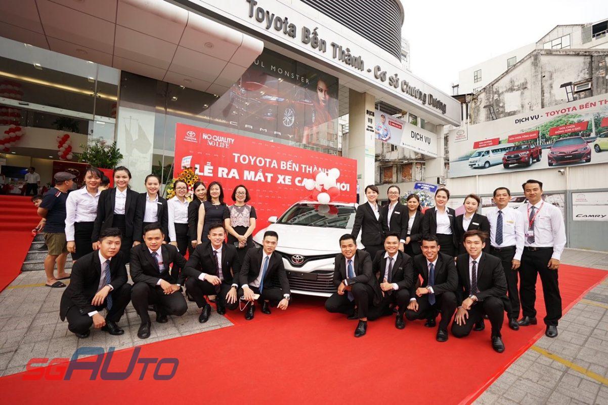 nhân sự đại lý toyota bến thành