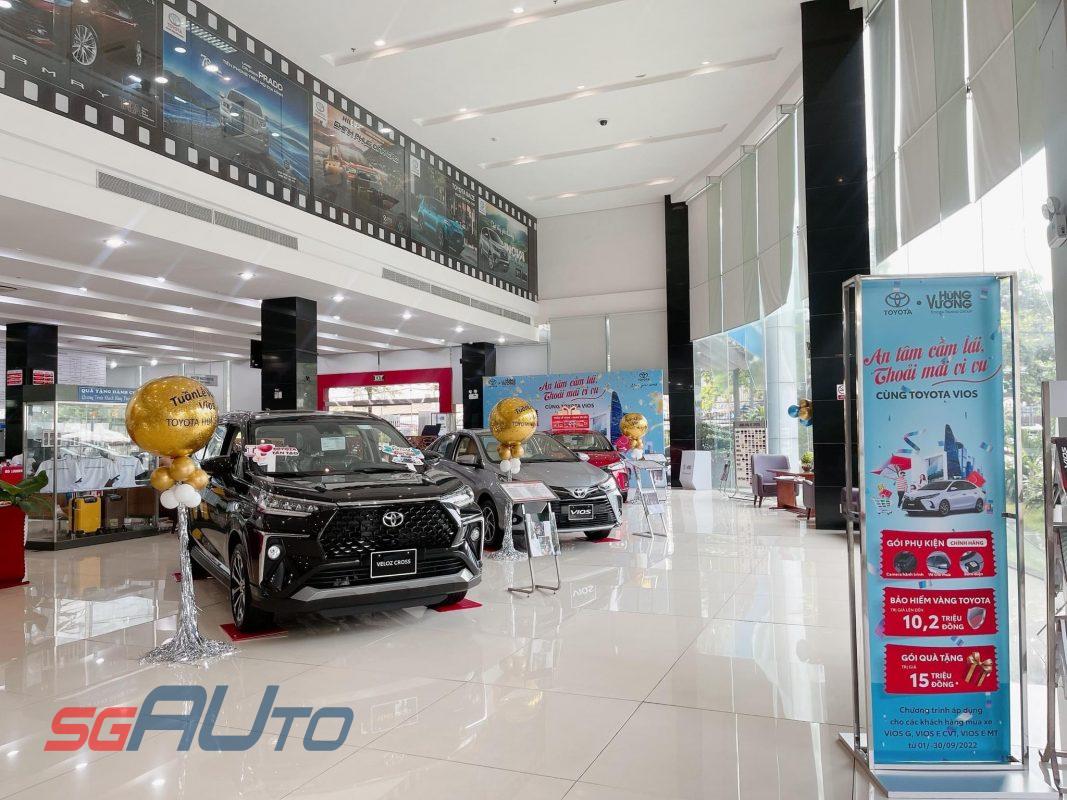 Showroom trưng bày xe Toyota HV