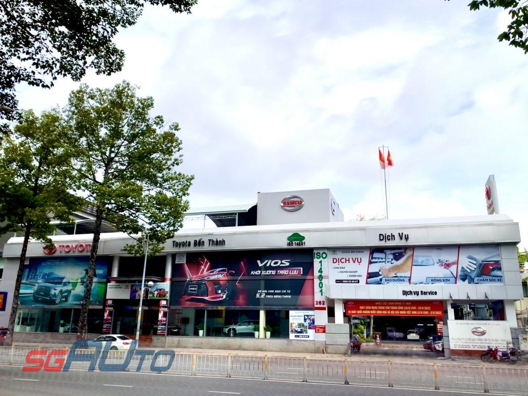 trụ sở chính toyota bến thành